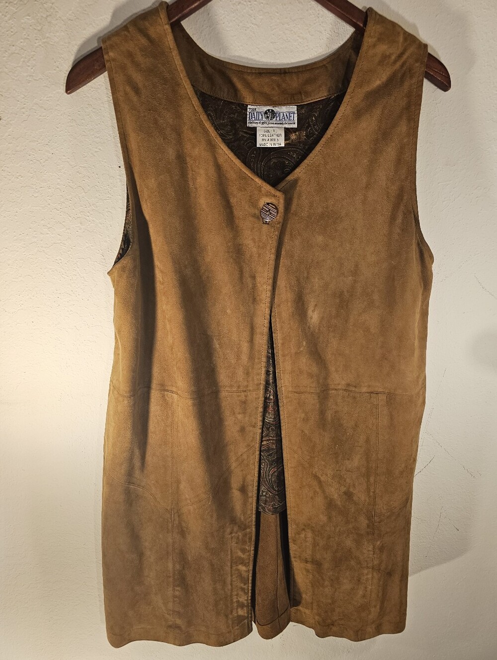 Daily Planet Vintage Women's Waistcoat Vest